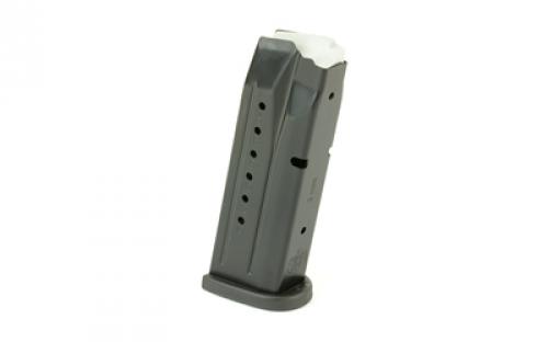 Smith & Wesson Magazine, 9MM, 15 Rounds, Fits M&P M2.0 Compact, Steel, Black 3008590