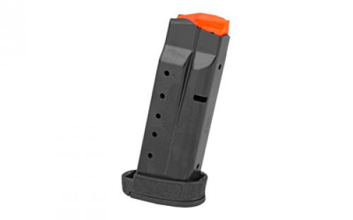 Smith & Wesson Magazine, 9MM, 13 Rounds, Fits M&P Shield Plus And Equalizer, with Black Finger Extension, Steel, Black 3014411