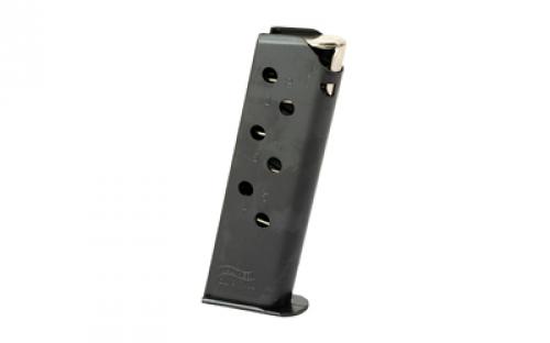 Walther Magazine, 380 ACP, 7 Rounds, Fits Walther PPK/S, Anti-Friction Coating, Black 2246028