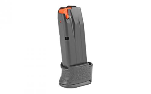 Walther Magazine, 9MM, 15 Rounds, with Grip Extension, Fits PPQ M2 SC, Anti-Friction Coating, Black 2829720