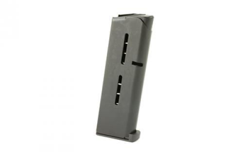 Wilson Combat Officer Magazine, 45ACP, 7 Rounds, Fits 1911, Steel, Black 47OXCB