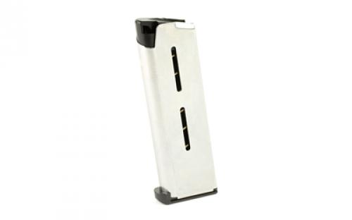 Wilson Combat Officer Magazine, 45ACP, 7 Rounds, Fits 1911, Stainless 47OXC