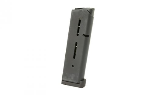 Wilson Combat Magazine, 45ACP, 8 Round, Fits 1911, Aluminum .350 Base Pad, Steel, Black 47DAB