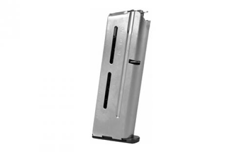 Wilson Combat Magazine, Elite Tactical Magazine, 9MM, 8 Rounds, 1911 Compact, Stainless 500-9C8