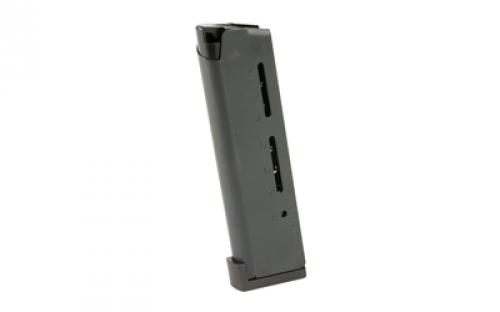 Wilson Combat Magazine, Elite Tactical Magazine, 45ACP, 8Rd, Fits 1911, MAX Spring, Black 500BA-HD