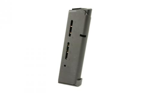 Wilson Combat Magazine, Elite Tactical Magazine, 45ACP, 8 Rounds, Fits 1911, MAX Spring, Steel, Black 500BC-HD