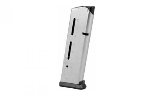 Wilson Combat Magazine, Elite Tactical Magazine, 45ACP, 8 Rounds, Fits 1911, Stainless 500