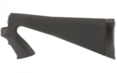 ATI Outdoors Stock, Fits Mossberg/Winchester/Remington, 12Gauge, Butt Stock, with Pistol Grip, Black SPG0100