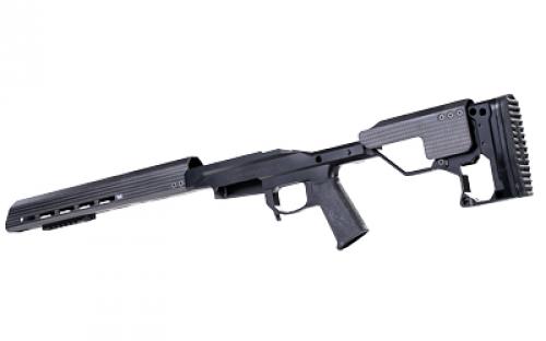 Christensen Arms Modern Precision Rifle Chassis, Black Anodized, Fits Remington 700 Short Action, 14 M-Lok Forend 810-00001-00