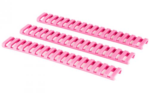 Ergo Grip Rail Covers, 18 Slot Ladder, 3-Pack, Pink 4373-3PK-PINK