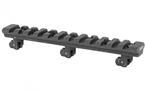 GG&G, Inc. Rail, Fits Handguard, Under Foregrip, Integrated Rail, Black GGG-1120