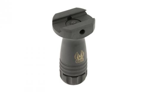 GG&G, Inc. Vertical Forend Grip, Fits Picatinny, Short, Fits AR-15, Black GGG-1543