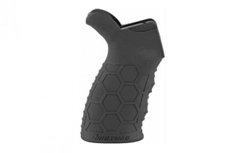 HEXMAG Tactical Rubber Grip, Fits AR-15, Black HX-HTG-BLK | US Gun Source