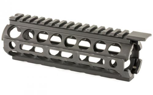 Midwest Industries MI AR-15/M16 M-Series Two Piece Drop-In Handguard, M-LOK compatible, Carbine Length, Fits AR-15 Rifles, Black MI-17M