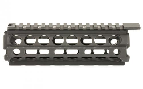 Midwest Industries MI AR-15/M16 M-Series Two Piece Drop-In Handguard, M-LOK compatible, Carbine Length, Fits AR-15 Rifles, Black MI-17M