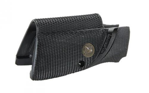 Pachmayr Grip Signature, Fits Browning Hi-Power with Blackstrap, Black 2420