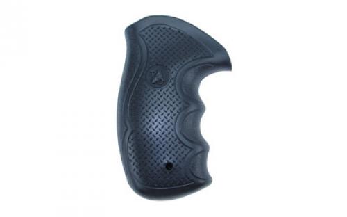 Pachmayr Diamond Pro Grip, Fits S&W N Frame Round Butt, Black 2480