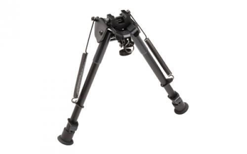 Truglo TAC POD Adjustable Bipod, Fixed, Adaptor, Fits Sling Swivel Stud or Picatinny Rail, 9-13, Black TG-TG8901L