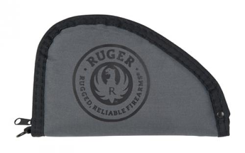 Allen Rugged, Pistol Case, Compact, Nylon, Gray 27451