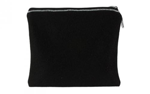 Allen Locking Pistol Pouch, Compact, 9"x11", Fleece, Black 3630