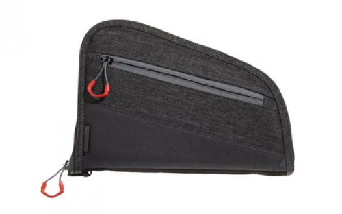 Allen Auto-Fit 2.0, Pistol Case, 9 Long, Nylon, Gray and Red 7748