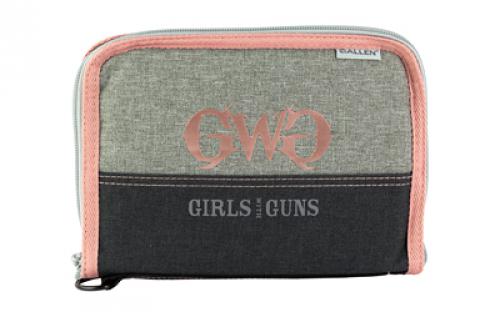 Allen Girls with Guns, Pistol Case, 10, Polyester, Pink 9072