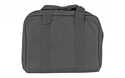 American Tactical Double Pistol Case, Black ATICTDPCB