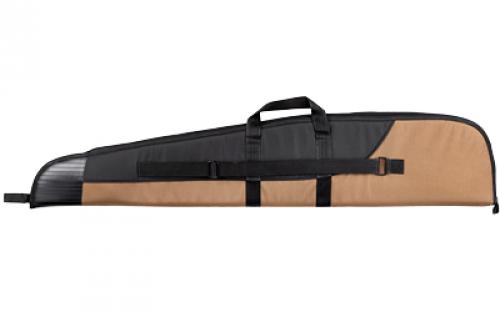 Bulldog Cases Superior Series, Single Rifle Case, Black and Tan, 48, Nylon BD230