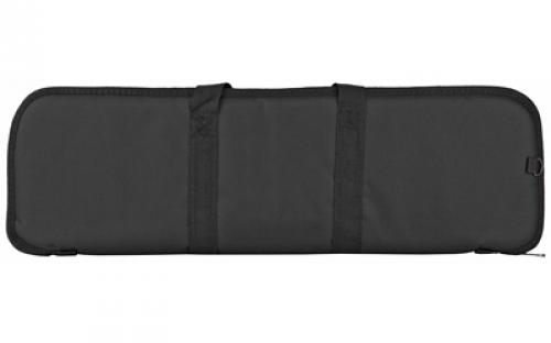 Bulldog Cases Tactical Shotgun Case, Fits Single Shotgun, Mossberg Shockwave and Similar, Elastic Shell Holders In External Pockets, 29" Soft Case, Black BD492-29