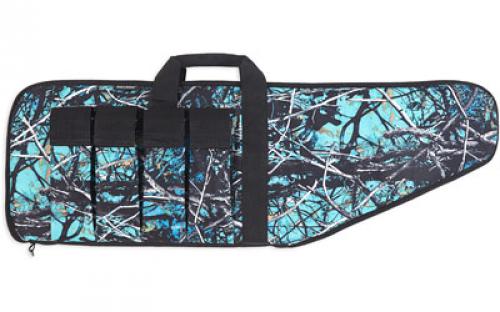 Bulldog Cases Extreme, Rifle Case, Blk/ Serenity Camo, Nylon, 38 SRN10-38