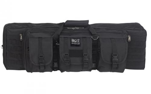 Bulldog Cases Deluxe Double Rifle, Rifle Case, 36, Nylon, Black BDT37-36B