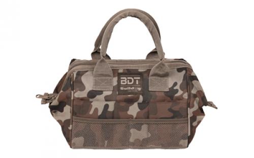 Bulldog Cases BDT Tactical Ammo & Accessory Range Bag, 12x8x10, Nylon, Throwback Camo BDT405TBC