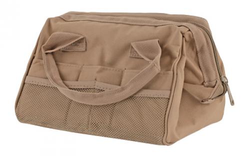 Bulldog Cases Tactical, Range Bag, Tan, Nylon, Medium BDT405T