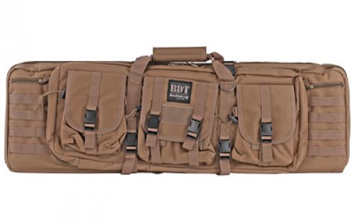 Bulldog Cases Tactical, Double Rifle Case, Tan, Nylon, 37 BDT60-37T