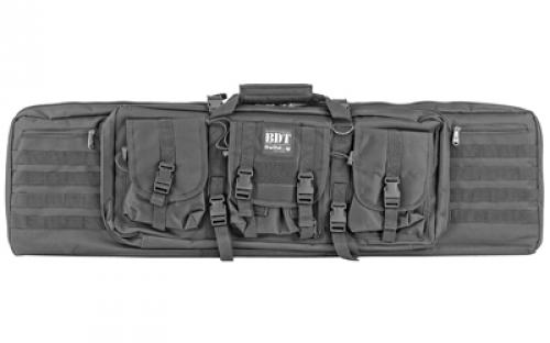 Bulldog Cases Tactical, Double Rifle Case, Black, Nylon, 43 BDT60-43B