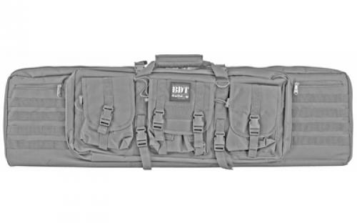 Bulldog Cases Tactical Double Rifle Case, Seal Gray, 43 BDT60-43SG