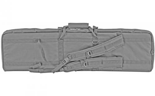 Bulldog Cases Tactical Double Rifle Case, Seal Gray, 43" BDT60-43SG