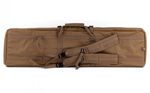 Bulldog Cases Tactical, Double Rifle Case, Tan, Nylon, 43" BDT60-43T