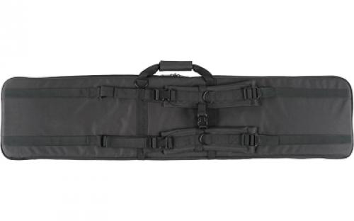 Bulldog Cases Tactical LR Case, Two Gun Capacity, Black, 52" BDT85-52B