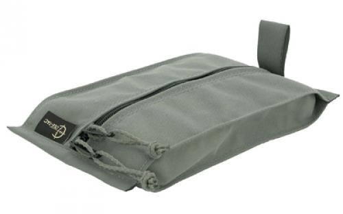 Cole-TAC Popcorn Bag, Multi Purpose Zipper Bag, Wolf Grey PC1005