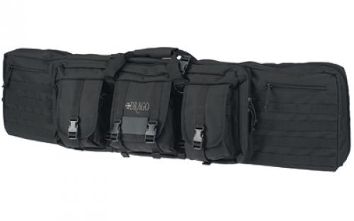 Drago Gear Single Rifle Gun Case, 46, Black 12-304BL