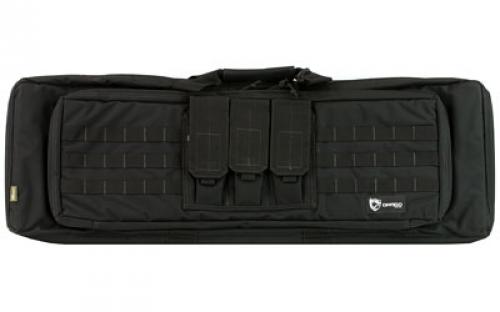 Drago Gear XT Double Rifle Gun Case, 36, Black 12-306BL