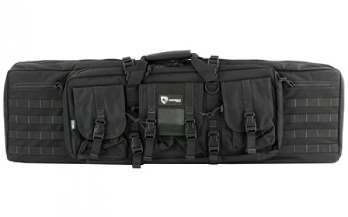 Drago Gear Double Rifle Case, 42, Black 12-323BL