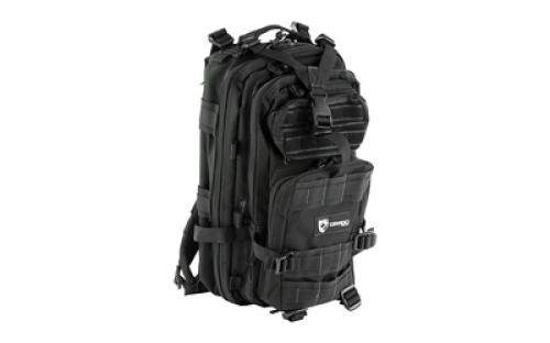 Drago Gear Tracker Backpack, 18x11x11, Black 14-301BL