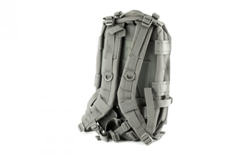 Drago Gear Tracker Backpack, 18"x11"x11", Seal Gray 14-301GY