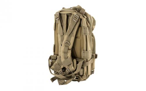 Drago Gear Tracker Backpack, 18"x11"x11", Tan 14-301TN