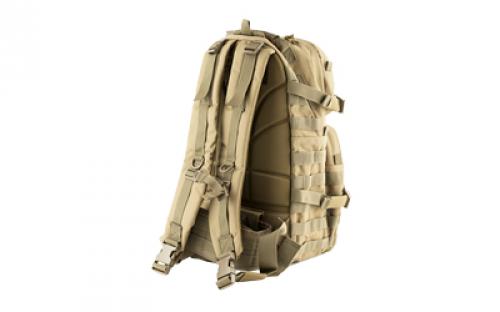 Drago Gear Assault Backpack, 20"x15"x13", Tan 14-302TN