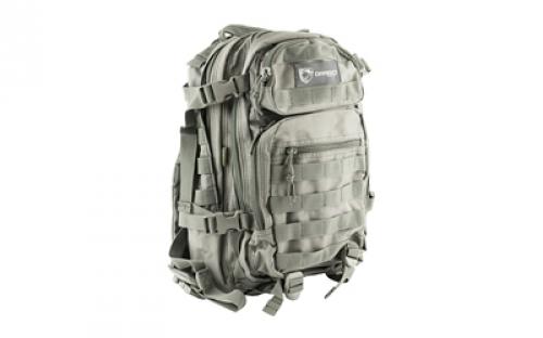 Drago Gear Scout Backpack, 16x10x10, Gray 14-305GY