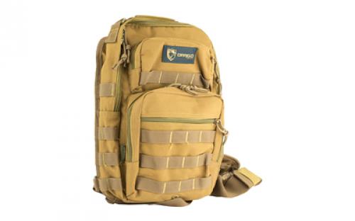 Drago Gear Sentry Pack, For IPad, Backpack, Tan, 600D Polyester, 13x10x7 14-306TN