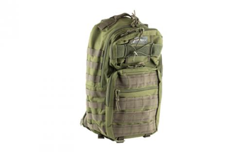 Drago Gear Ranger Laptop Backpack, 18 x 17.5x 12.5, Green 14-309GR